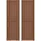 Ekena Millwork Americraft 5-Board Exterior Wood 2 Equal Panel Framed Board-n-Batten Shutters, ARW101BF518X77BTH, PR ARW101BF518X77BTH - alternate 1